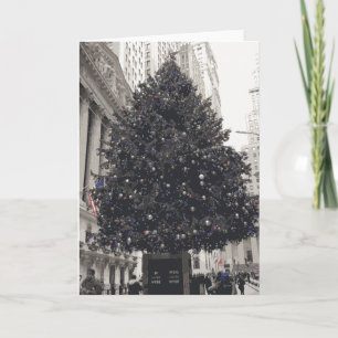 Carte Arbre de Noël vintage