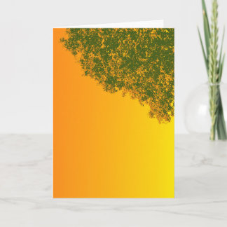 Carte Arbre de Rowan Floral Arbre de Vie Courage Guidanc