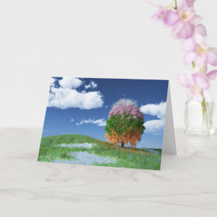 Carte Arbre de saison