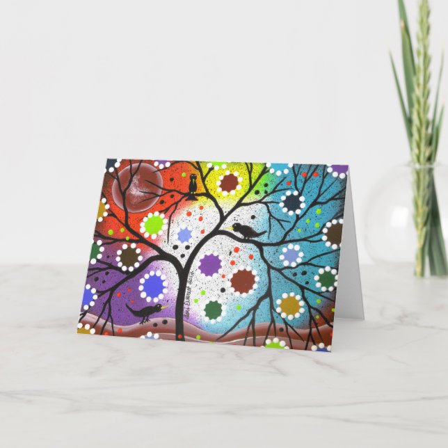 Carte arbre de vie #22 Par Lori Everett (Devant)