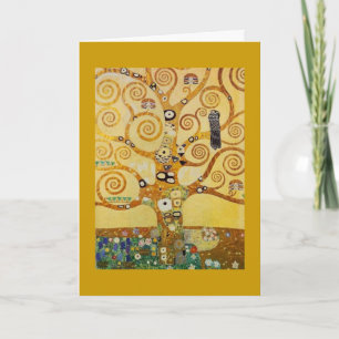 Carte Arbre de Vie par Klimt