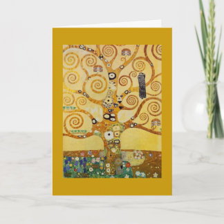 Carte Arbre de Vie par Klimt