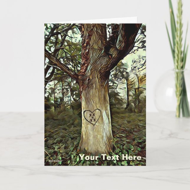 Carte Arbre des amoureux (Devant)
