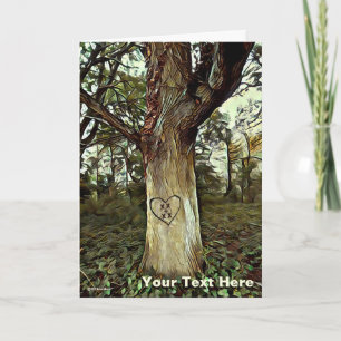 Carte Arbre des amoureux