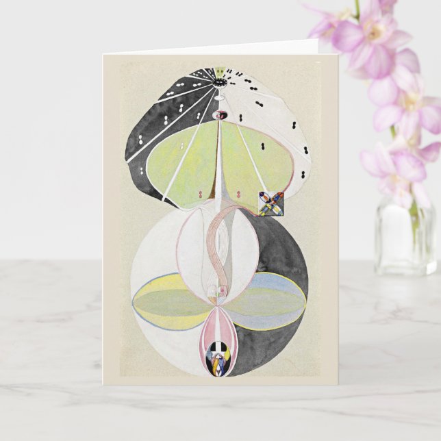 Carte Arbre des connaissances no 5 (Orchidée)