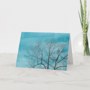 Carte Arbre en hiver