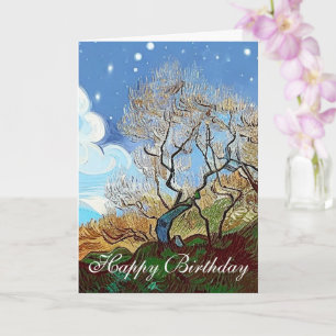 CARTE  ARBRE MONTAGNE