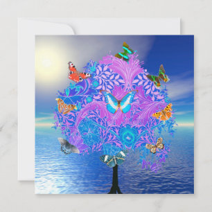 Carte Arbre papillon