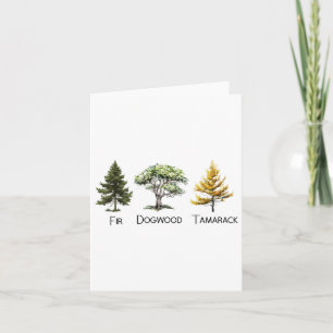 Carte Arbre Subtil Anti Trump Chemise Fir Dogwood Tamara