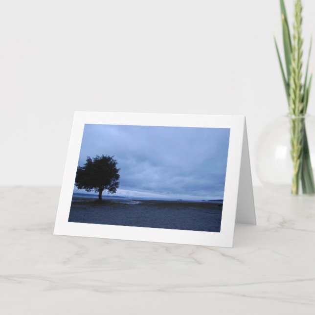 Carte arbre - vide à l'intérieur (Devant)