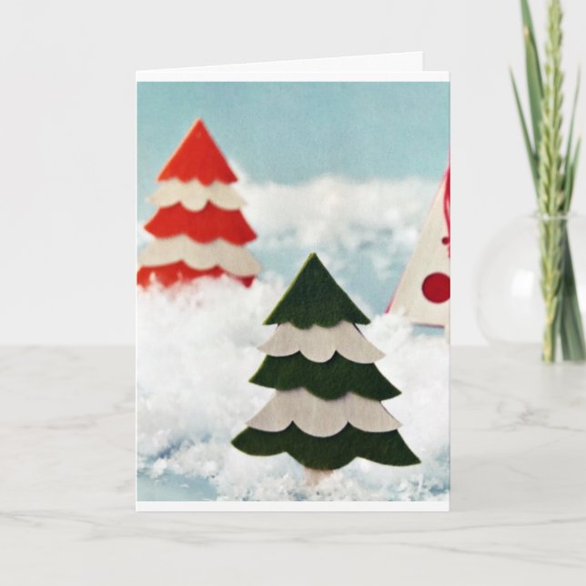 CARTE ***ARBRES COOL POUR VOTRE SOUHAIT DE NOËL*** (Devant)