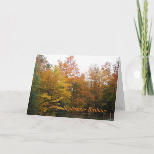 Carte Arbres d'automne
