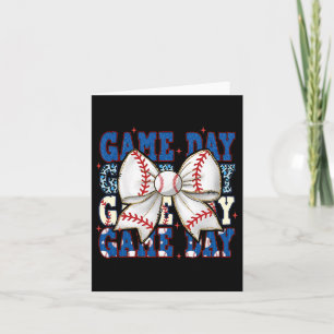 Carte Arc Coquet Jour de Match Vendre Doux Drôle Cheer M
