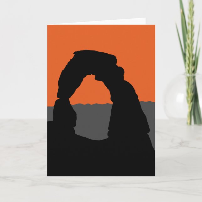 Carte Arc de Delicine dans le Parc national des Arches - (Devant)