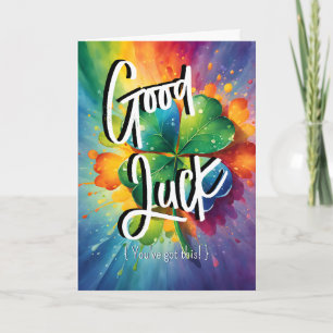 Carte Arc-en-ciel : Bonne chance Vous avez cet examen !