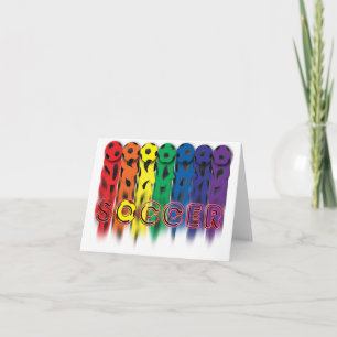 Carte arc-en-ciel de football