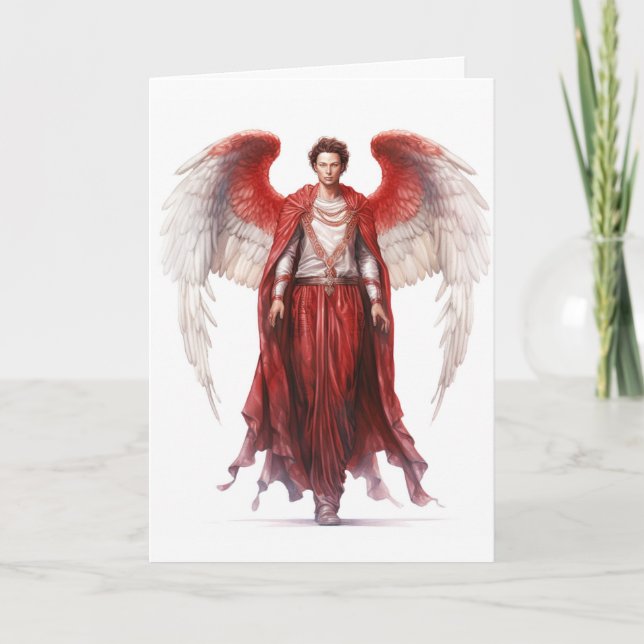 Carte Archange Uriel Angel Sagesse Arts Science (Devant)