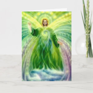 Carte Archangel Raphael Healing Light Anniversaire
