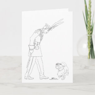 Carte Archer Royal et Scottie Dog