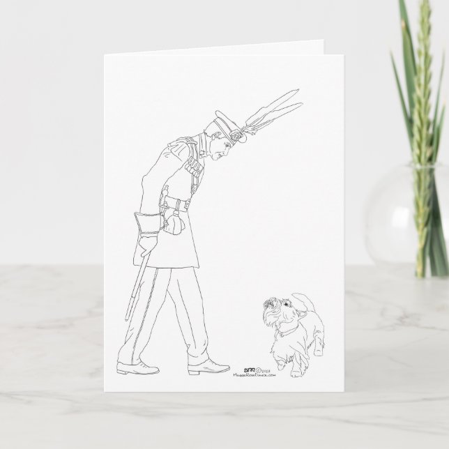 Carte Archer Royal et Scottie Dog (Devant)