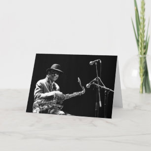 Carte Archie Shepp 1 par P. Baud Banlieues Bleues 2010 G