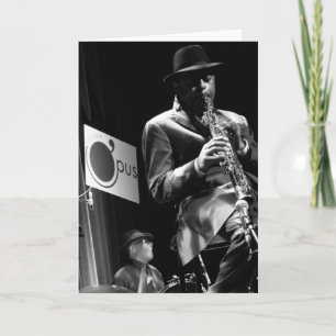 Carte Archie Shepp 2 par P. Baud Banlieues Bleues 2010