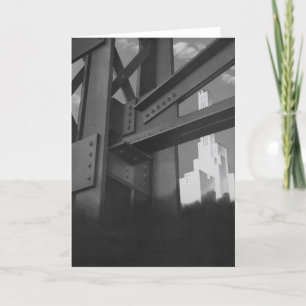 Carte Architecture de gratte-ciel de construction en aci