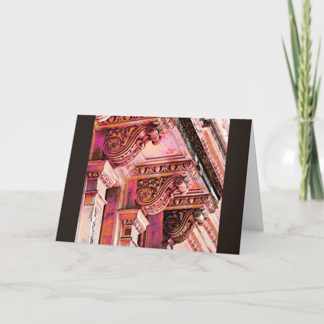 Carte Architecture de Londres (Devant)