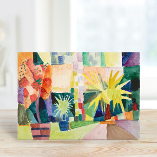 Carte Arden sur le lac Thun August Macke