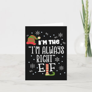 Carte Argue Elf Correspondant Famille Groupe Noël T Noël