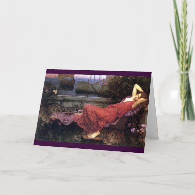 Carte Ariadne reposant sur un divan (Devant)