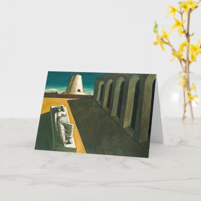 Carte Ariane | Giorgio de Chirico | (Fleur jaune)