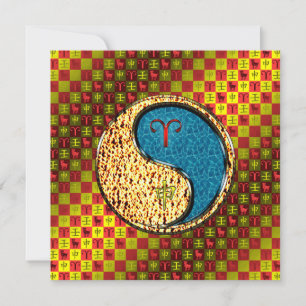 Carte Aries et singe de l'eau