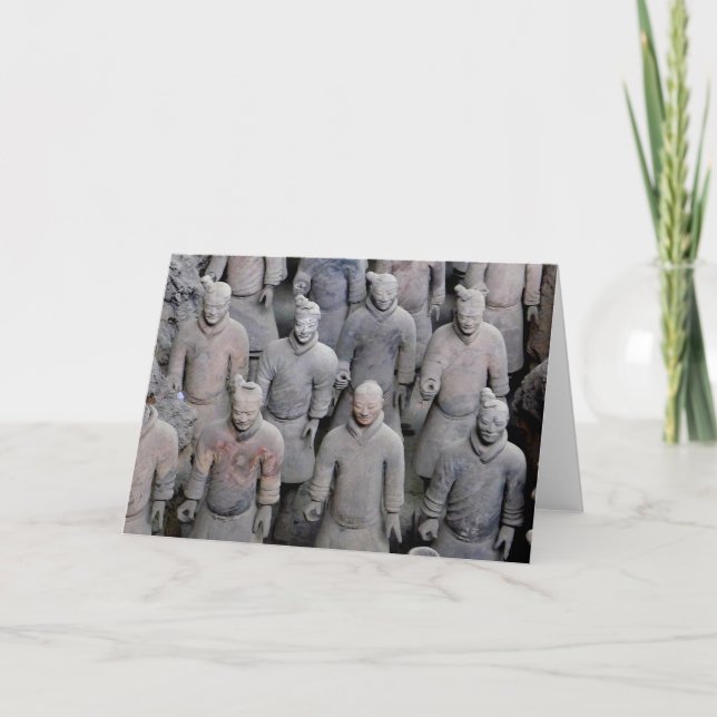 Carte Armée de terre, Xi'an, Chine - (Devant)