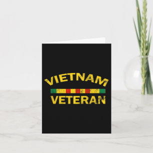 Carte Armée des États-Unis Vietnam Vétérinaire Vintage d