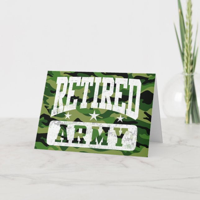 Carte Armée retraitée (Devant)