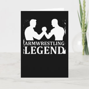 Carte Armwrestling Legend Arm Wrestling Armfight Cadeau