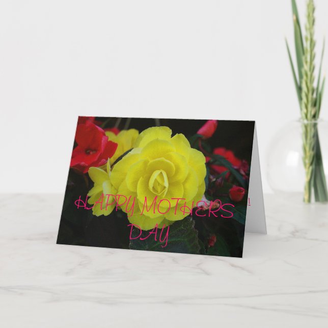 Carte Arrangement floral (Devant)