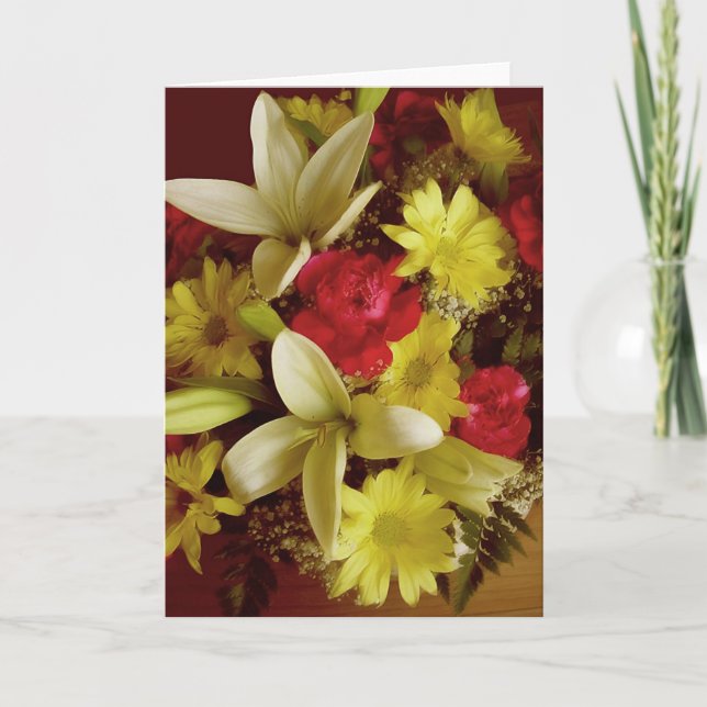 Carte Arrangement floral 313a (Devant)