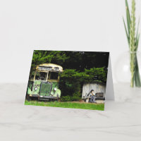 Arrêt de bus -Anniversaire