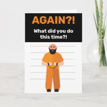 Arrêté à nouveau ? Prison Détenu Salutation Miss Y