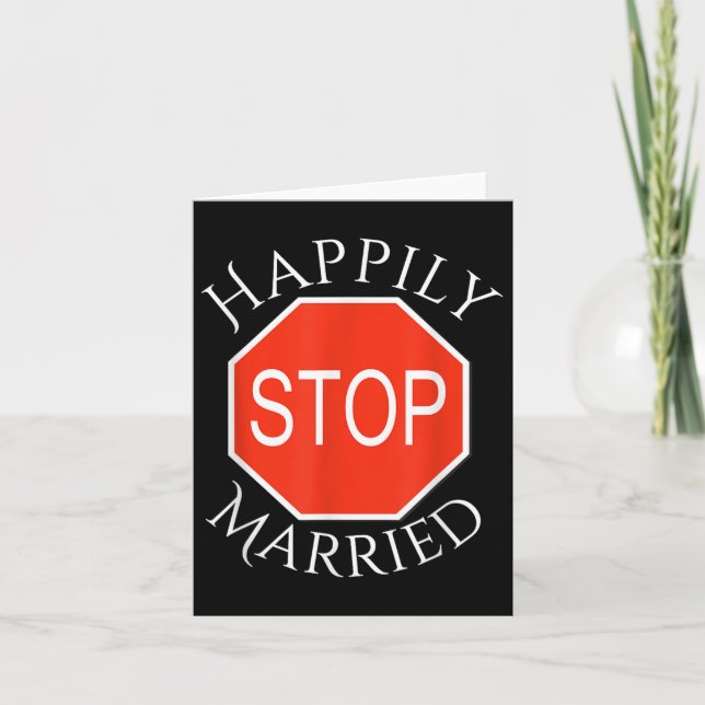 Carte Arrêtez la mariée joyeuse mariée drôle Fiançailles (Devant)