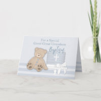Arrière-arrière-petit-fils Ourson en peluche gâtea