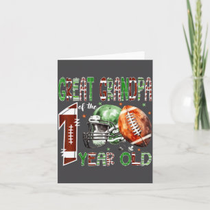 Carte Arrière-grand-père du footballeur de 1 an pour son