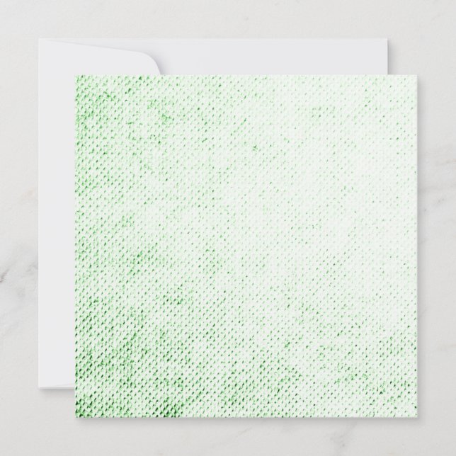 Carte Arrière - plan léger en détresse - Vert (Devant)