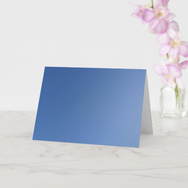 Carte Arrière - plan Sunny Blue Sky (Orchidée)