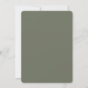 Carte Arrondie Moderne Vert Mousse – Personnalisab