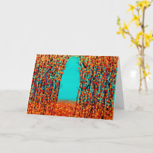 art abstrait original Couleur d'Automne