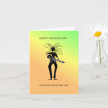 Art africain, joueur de guitare génial pour la fêt