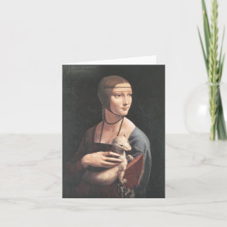 Carte Art Dama con ermellino Da Vinci